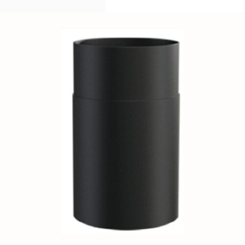 Rauchrohr Ofenrohr DN 150 mm L&auml;ngenelement 250 mm Senotherm schwarz