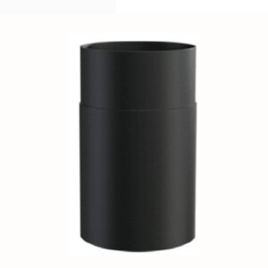 Rauchrohr Ofenrohr DN 150 mm L&auml;ngenelement 250 mm Senotherm schwarz