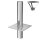Schornsteinverlängerung / Kaminverlängerung EW 500 mm inkl. Regenhaube mit Klemmband und Prüföffnung DN 250 mm Premium 0,6 mm