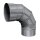 Edelstahlschornstein einwandig Bogen verstellbar 0-90° DN 80 mm Premium 0,6 mm