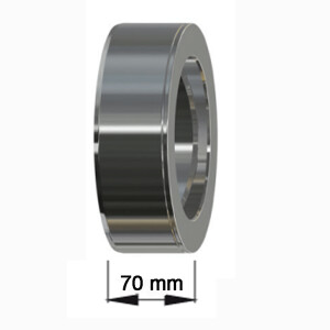 Edelstahlschornstein Universal Endring DW 250 mm
