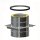 Edelstahlschornstein Grundplatte f&uuml;r Zwischenst&uuml;tze f&uuml;r &Uuml;berdruckbetrieb DW 300 mm Standard 0,5 mm