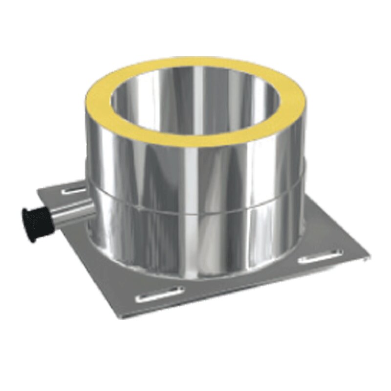 MK Schornstein Klemmband Edelstahl ø130mm - Für Alle Feuerstätten Bis 600°C | Rußbrandbeständig