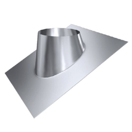 Edelstahl Luft-Abgas-System konzentrisch Dachdurchf&uuml;hrung 20&deg; - 35&deg; DN 125 mm