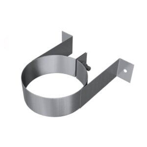 Edelstahl Wandhalter Luft-Abgas-System konzentrisch DN 125 mm