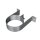 Edelstahl Wandhalter Luft-Abgas-System konzentrisch DN 125 mm