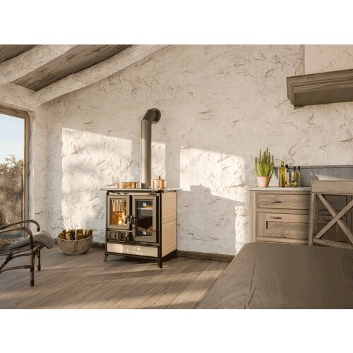 Thermorossi Melissa Evo K&uuml;chenofen &ndash; Maiolica Keramik 8,2 kW