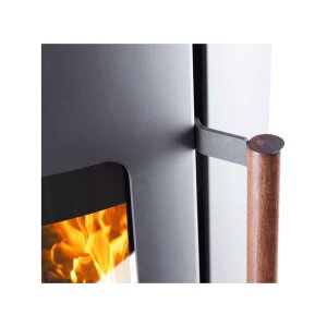Kaminofen Novaline Aria 6 kW &ndash; drehbar mit Speicheroption