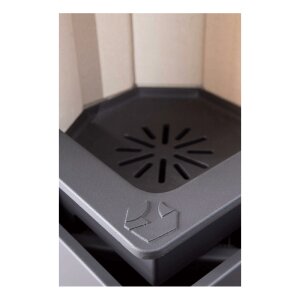 Kaminofen Novaline Canto AMS &ndash; 6 kW mit Speicheroption &amp; Holzgriff
