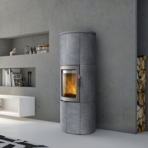 Lotus Kaminofen Maestro 152 Speckstein &ndash; 6 kW Speicherofen