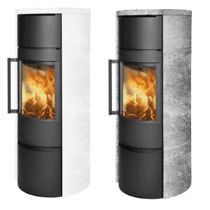 Wiking Luma 6 Kaminofen 7kW &ndash; Natursteinverkleidung &amp; W&auml;rmespeicher optional