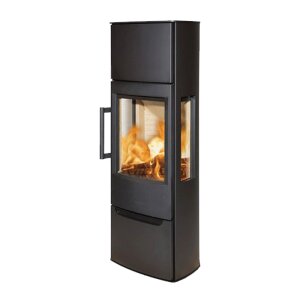 WIKING Miro 5 Kaminofen mit Seitenscheiben &amp; Holzfacht&uuml;r 4,9 kW