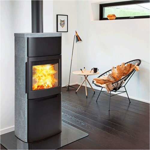 Wiking Pala 6 Kaminofen 7 kW mit konfigurierbarer Natursteinverkleidung