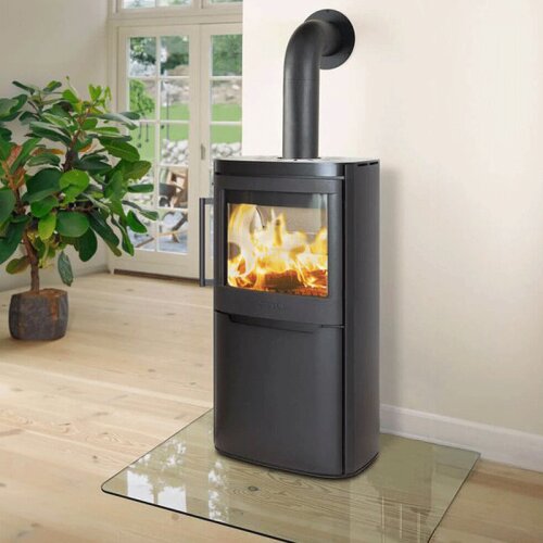 Wiking Pala 4 Kaminofen 6 kW &ndash; In Grau oder Schwarz erh&auml;ltlich
