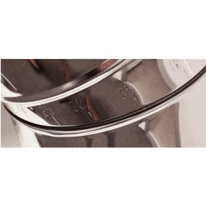 Edelstahlschornstein Bogen verstellbar 0 - 45 &deg; DW 150 mm Premium 0,6 mm