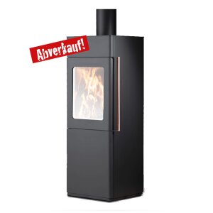 Kaminofen Novaline Eurohr Bellina 7 kW Stahl schwarz