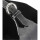 TermaTech Holzkorb Leder Schwarz mit Schnalle &ndash; H 240 mm, L 230 mm, B 380 mm
