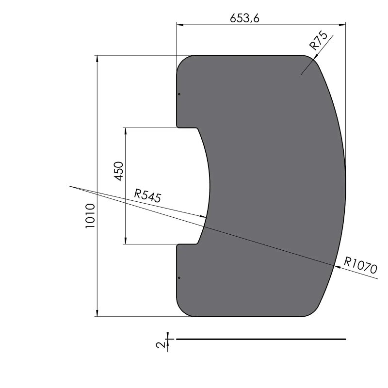 TermaTech Stahlbodenplatte TT80 – passgenaue Form,...