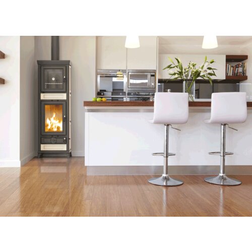 Thermorossi Anna EVO 5 Stahl &ndash; Holzofen mit Backfach &amp; 13,8 kW