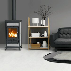 Thermorossi Ilaria EVO5 Stone &ndash; Speckstein-Holzofen mit 10,8 kW Heizleistung