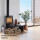 Wiking Mini 2 Kaminofen auf Sockel 4,5 kW &ndash; in Schwarz oder Grau