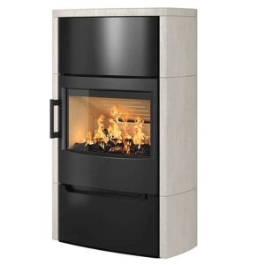 Wiking Maxi 6 Kaminofen Stahl schwarz...
