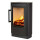 Wiking Miro 2 Kaminofen mit Sockel &ndash; 4,9 kW in Schwarz oder Grau