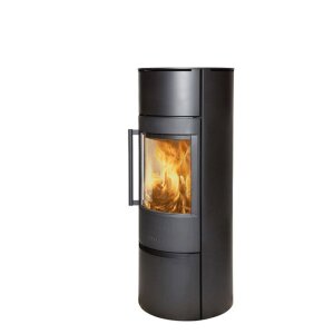 Wiking Luma 6 Kaminofen 7 kW &ndash; Korpus Schwarz oder Grau, optional mit W&auml;rmespeicher