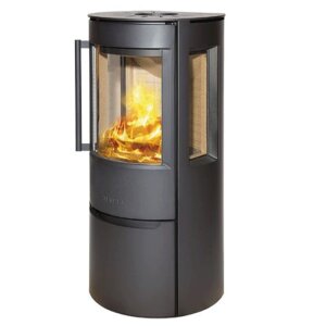Wiking Luma 3 &ndash; Kaminofen 7 kW mit Seitenscheiben in Schwarz oder Grau