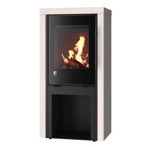 Drooff IMOLA SP Kaminofen 8,0 kW &ndash; PremiumWhite mit W&auml;rmespeicher