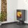 Kaminofen TermaTech TT22R Serie Stahl schwarz 7,5 kW – mit Holzfach oder auf Säule