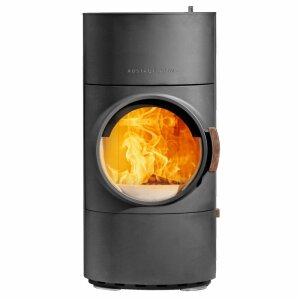 Kaminofen Austroflamm Clou Xtra 8 kW mit Gusst&uuml;r und W&auml;rmespeicher