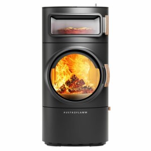 Kaminofen Austroflamm Clou Xtra Back mit Backfach und W&auml;rmespeicher 8 kW