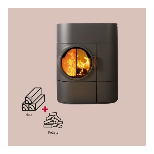 Hybridofen Austroflamm Clou Duo 7 kW Kombiofen