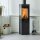Kaminofen Scan 80-2 schwarz 6 kW Sockel mit T&uuml;r