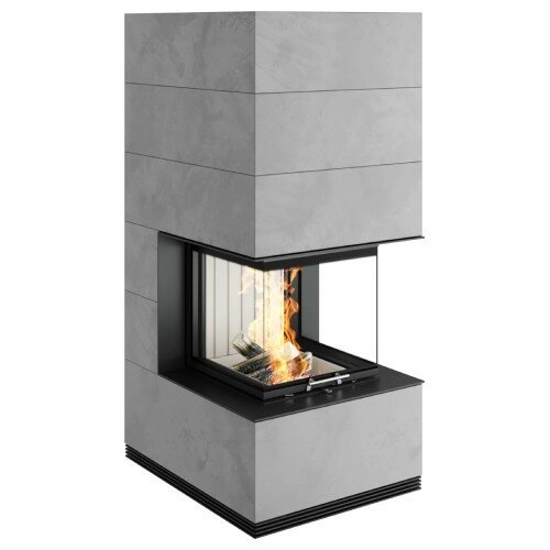 Kaminbausatz Spartherm SIM Arte U-50h 9,3 kW Beton natur