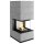 Kaminbausatz Spartherm SIM Arte U-50h 9,3 kW Beton natur