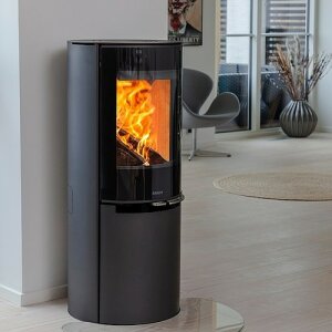 Hybridofen Aduro H4 Lux 7 kW Kombiofen mit integriertem Wifi und Vollglast&uuml;r