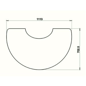 Glasvorlegeplatte Austroflamm Clou compact