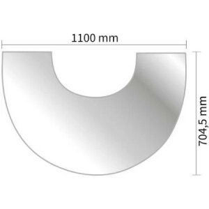 Glasvorlegeplatte Austroflamm Clou Xtra
