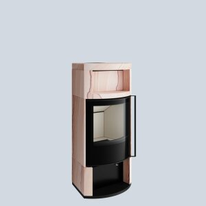 Kaminofen Spartherm Moro 5,0 kW in 2 verschiedenen Steinvarianten erh&auml;ltlich