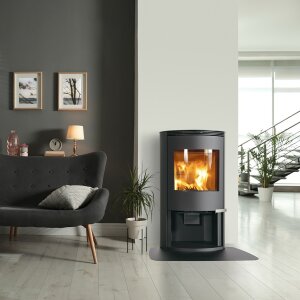 Kaminofen ILD 9 ECO Stahl schwarz 6,5 kW
