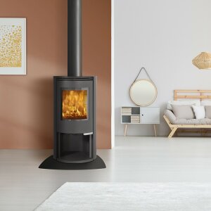 Kaminofen ILD 7 ECO Stahl schwarz 5,3 kW