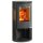 Kaminofen ILD 8 Eco 5,3 kW Stahl schwarz mit Seitenscheiben