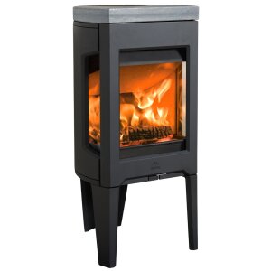 Kaminofen J&oslash;tul F 163 BP Gusseisen 5 kW mit Seitenscheiben