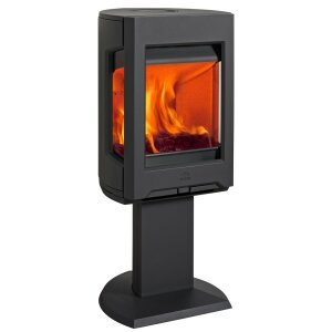 Kaminofen J&oslash;tul F 167 BP Gusseisen 5 kW mit Seitenscheiben und Fu&szlig;