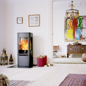 Kaminofen Scan 65-2 BP mit Seitenscheiben 6 kW