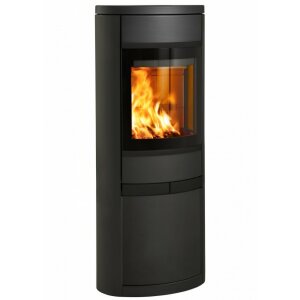 Kaminofen Scan 68-13 Griffe und Dekorleisten schwarz 5,5 kW