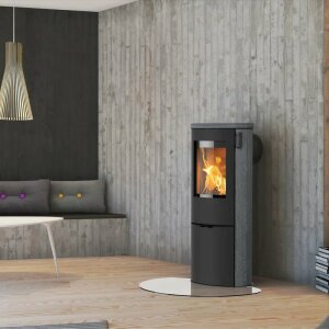Kaminofen Lotus Liva 5 Speckstein 5 kW 3 Griffvarianten w&auml;hlbar
