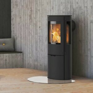 Kaminofen Lotus Liva 6 G mit Seitenscheiben 5 kW 3 Griffvarianten w&auml;hlbar